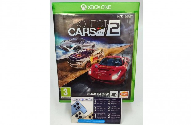 Project Cars 2 Xbox One Garancival #konzl0602