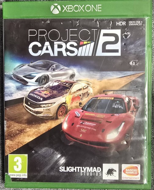 Project Cars 2 Xbox One hasznlt jtk Series X 