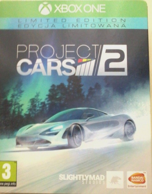 Project Cars 2.(fmtokos kiads)Xbox 1 jtk elad.(nem postzom)