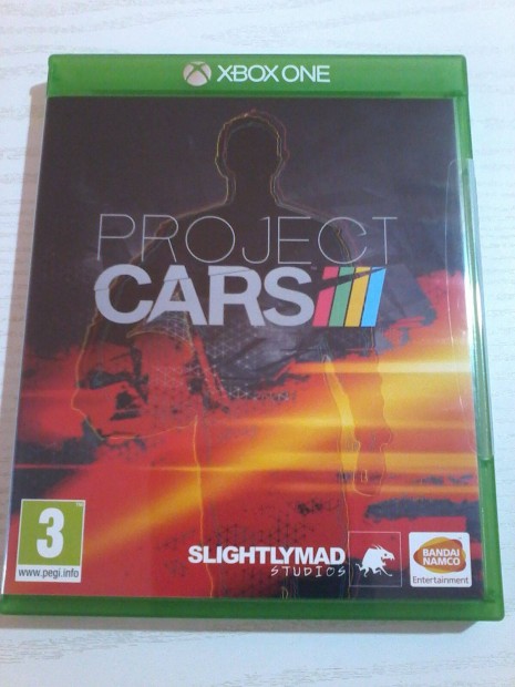 Project Cars Xbox 1 jtk elad(nem postzom)