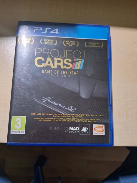 Project cars game of the year edition PS 4