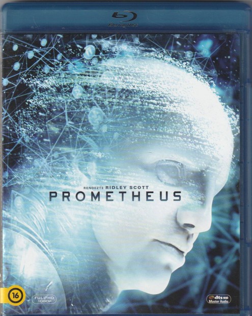 Prometheus Blu-Ray Intercom kiads fzettel