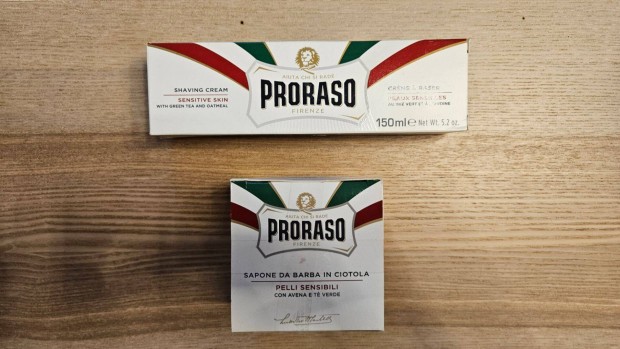 Proraso Sensitive Borotvaszappan tgelyes 150 ml + Borotvakrm 150 ml