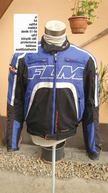 Protectoros motoros dzseki xl