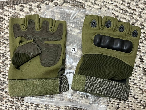 Protektoros motoros kesztyű taktikai rövid ujjú - új sport airsoft