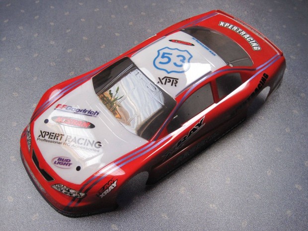 Protoform lexan Nascar kaszni 1:10 RC autó modellre