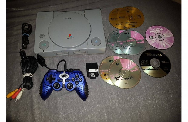 Ps1 fat 5-db játékkal eladó