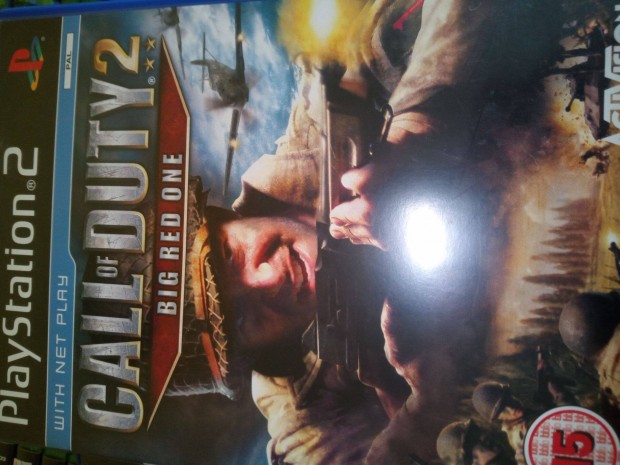 Ps2-29 Ps2 Eredeti Jtk : Call of Duty 2. Big Red One ( karcmentes)