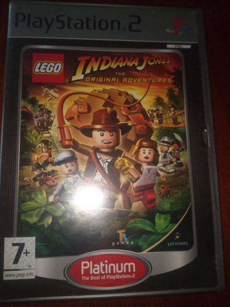 Ps2-2 Ps2 Eredeti Jtk : Lego Indiana Jones The Original