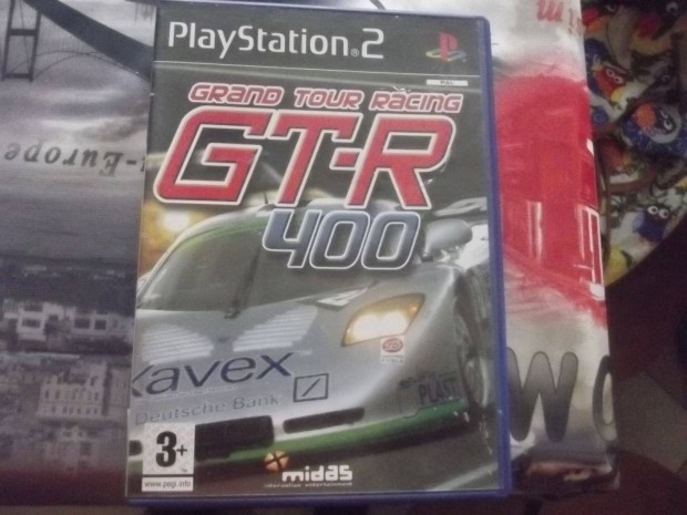 Ps2-7 Ps2 Eredeti Jtk : GTR 400 ( karcmentes)