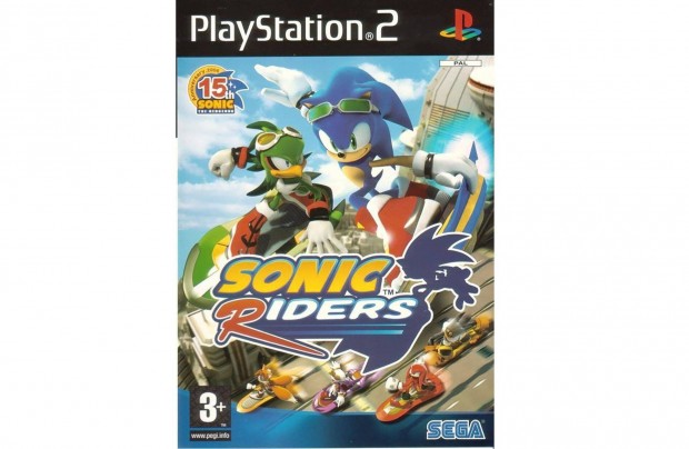 Ps2 Sonic Riders játék PAL régió használt