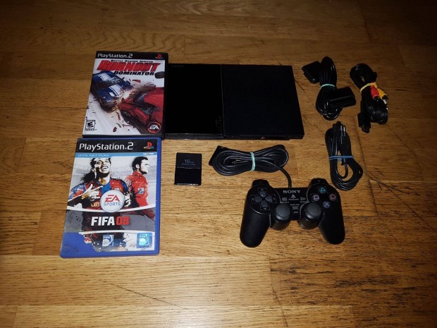 Ps2 super slim 2-db jtkkal elad