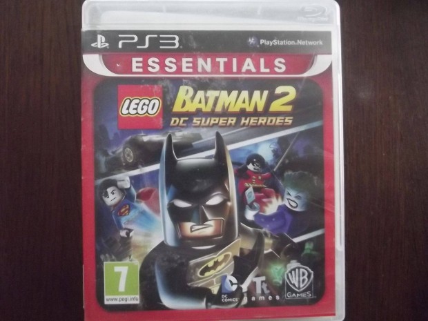 Ps3-121 Ps3 Eredeti Jtk : Lego Batman 2 Dc Super Heroes ( karcmentes
