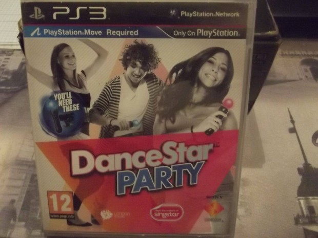 Ps3-20 Ps3 Eredeti Jtk : Dance Star Party ( karcos)