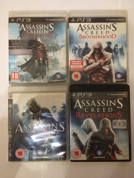 Ps3 Assassins Creed csomag Playstation jtkok