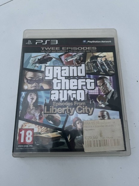 Ps3 GTA Liberty City jtk