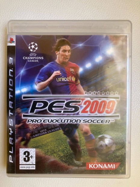 Ps3 PES 2009 Pro Evolution Soccer Playstation 3 játék