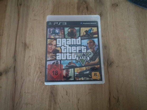 Ps3 Playstation 3 GTA 5 Grand Theft Auto 5 GTA5 Játéklemez 