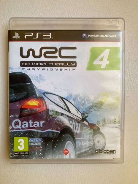 Ps3 WRC 4 FIA World Rally Champion Playstation 3 jtk