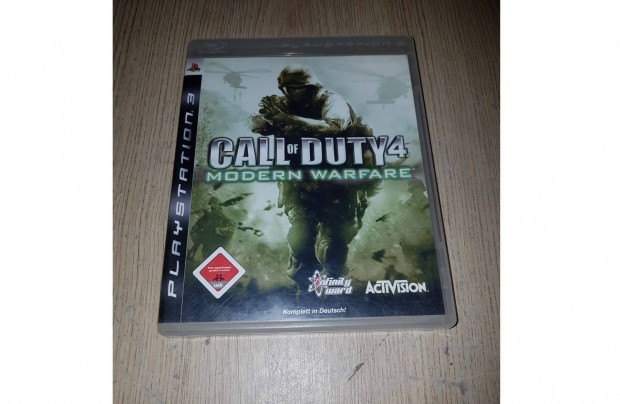 Ps3 call of duty 4 modern warfare jtk elad