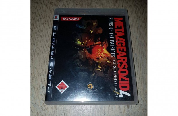 Ps3 metal gear solid 4 elad