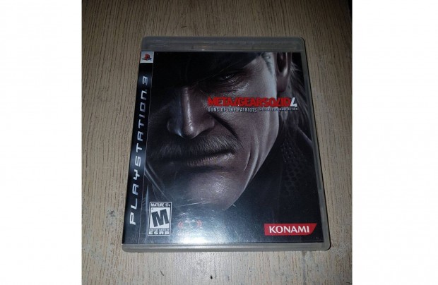 Ps3 metal gear solid 4 elad