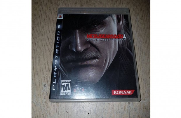 Ps3 metal gear solid 4 jtk elad