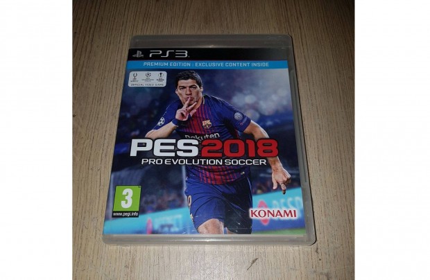 Ps3 pes 2018 elad