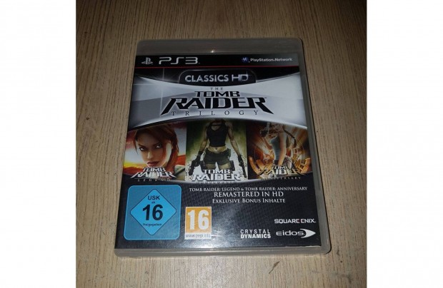 Ps3 tomb raider trilogy jtk elad