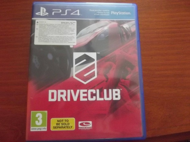 Ps4-110 Ps4 Eredeti Jtk : Driveclub