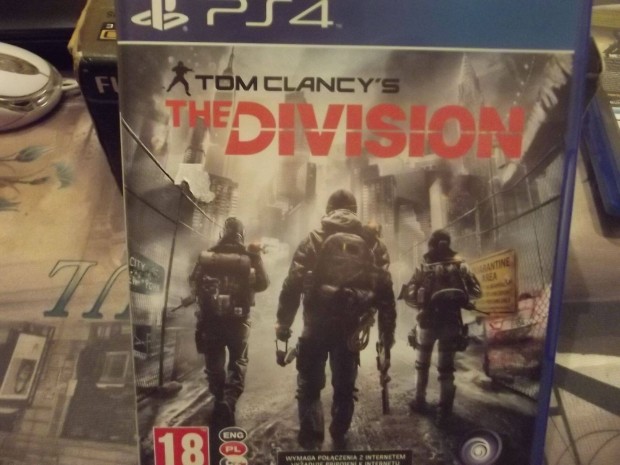 Ps4-113 Ps4 Eredeti Jtk : Tom Clancys The Division ( karcmentes)