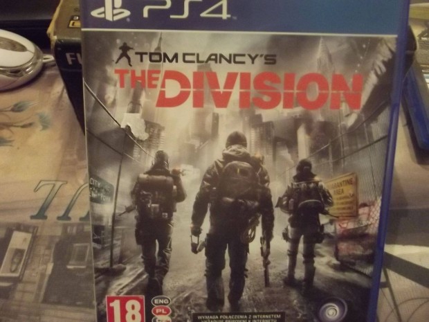Ps4-113 Ps4 eredeti Jtk : Tom Clancys The Division ( karcmentes)