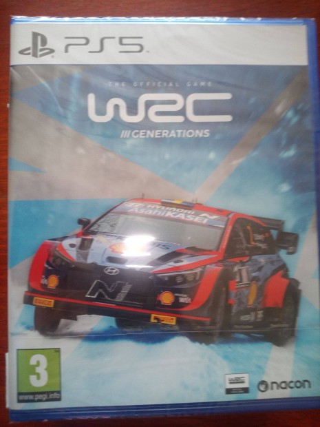 Ps4-157 Ps5 eredeti jtk : Ps5 WRC Generations j bontatlan