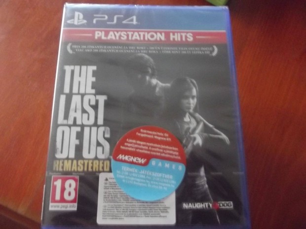 Ps4-181 Ps4 Eredeti Jtk : The Last of Us Remastered j Bontatlan