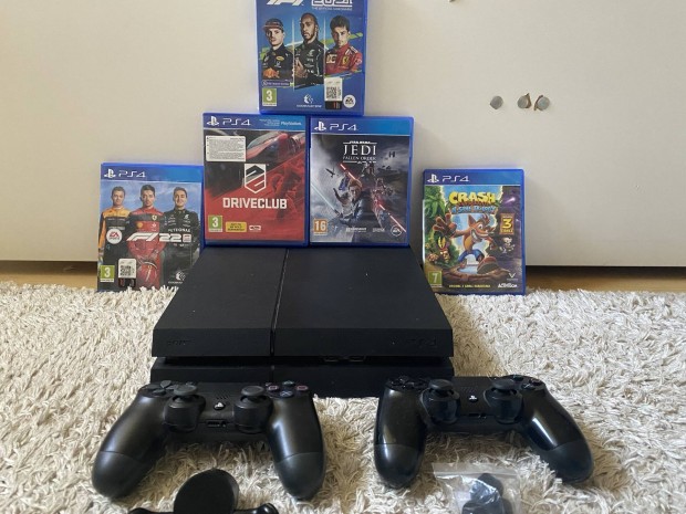 Ps4 1TB jtkokkal kt kontroller, alsgomb, joystick magastval!