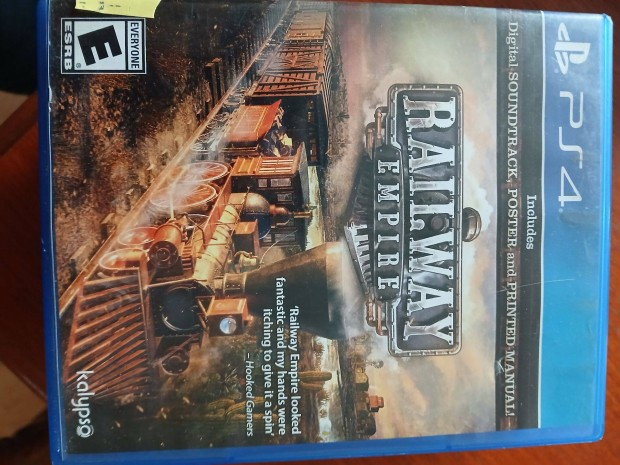 Ps4-200 Ps4 Eredeti Jtk : Railway Emperie (karcmentes)