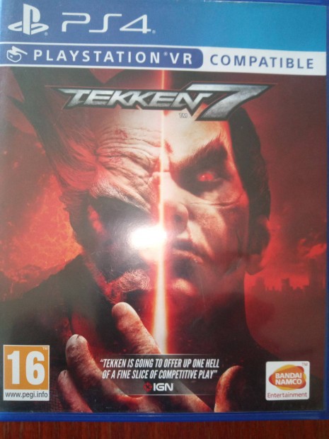 Ps4-20 Ps4 Eredeti Jtk : Tekken 7 ( karcmentes)