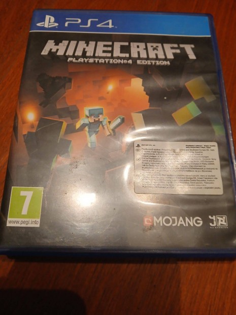 Ps4-26 Ps4 Eredeti Jtk : Minecraft ( karcmentes)