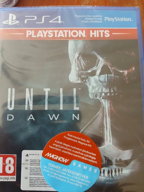 Ps4-64 Ps4 Eredeti Játék : 64. Until Dawn Új Bontatlan