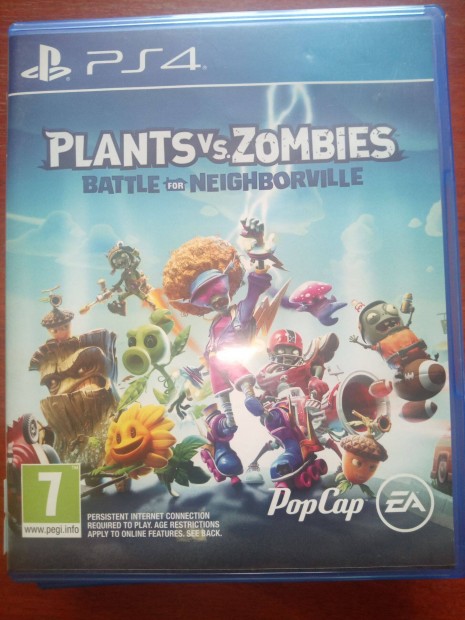 Ps4-68 Ps4 Eredeti Jtk : Plants Vs Zombies Battle For Neight