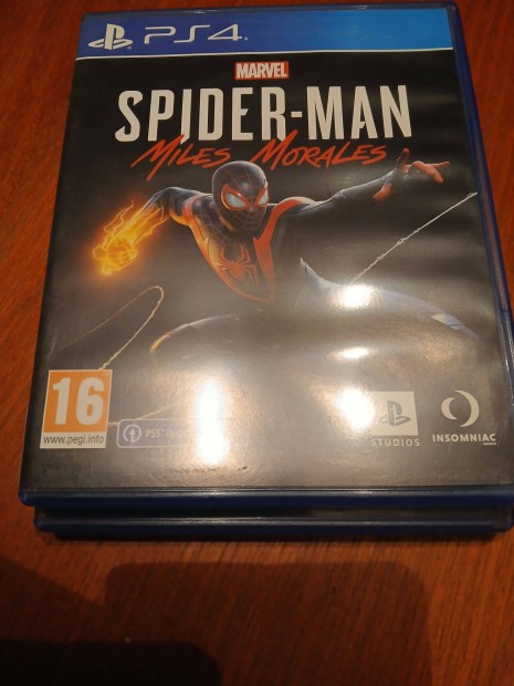 Ps4-68 Ps4 Eredeti Jtk : Spider-Man Miles Morales ( karcmentes)