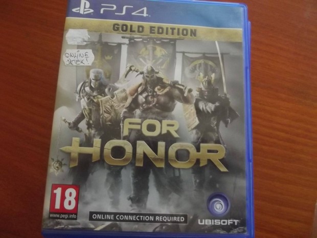 Ps4-73 Ps4 Eredeti Jtk : For Honor Gold Edition ( karcmentes)