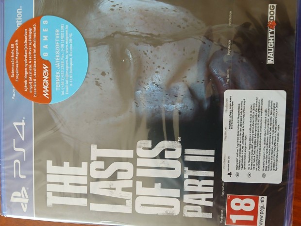 Ps4-93 Ps4 Eredeti Játék : 93. The Last of Us Part 2 Új Bontatlan