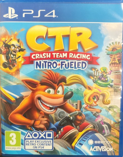 Ps4 Crash CTR Nitro Fueled 