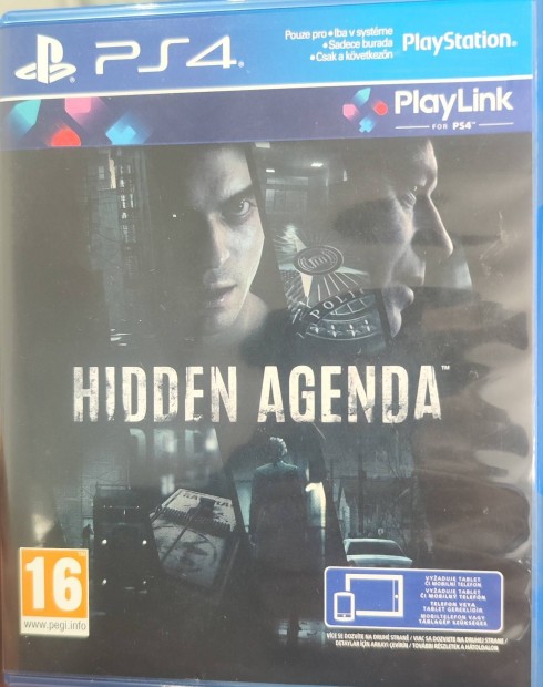 Ps4 Hidden Agenda. Mobil  telefonnal jtszhat 6 szemlynek. 