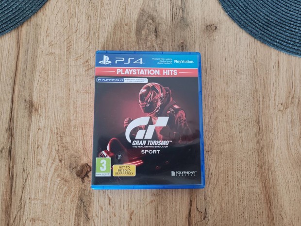 Ps4 Playstation 4 Gran Turismo Sport VR Kompatibilis Játéklemez