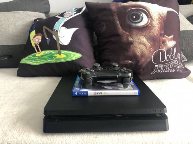 Ps4 Playstation 4 Slim konzol 500GB Cuh-2216A, 10.50 rendszer