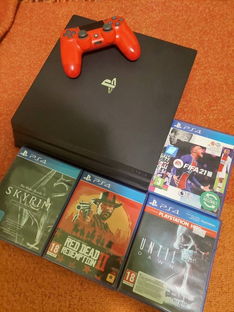 Ps4 Ps 4 Pro 2 TB jtkokkal Playstation4 Playstation 4 ingyen futr