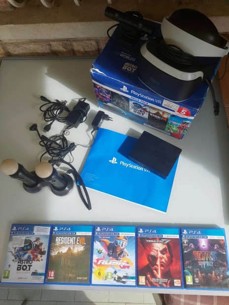 Ps4 Ps 4 Vr V2 szemveg kamera doboz Playstation 4 ingyen futr