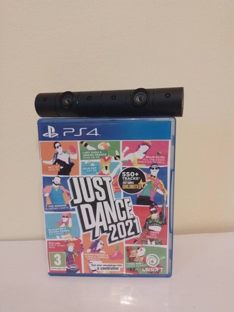 Ps4 V2 Kamera+ Just Dance 2021 Elad